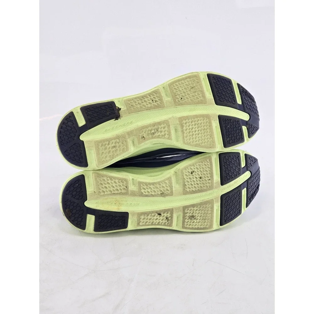 Skechers Slip-Ins Glide-Step Altus Womens 6 Blue Lime Athletic Shoes - Good